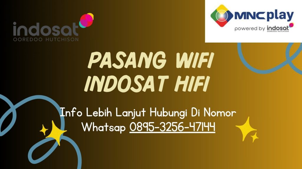 Pasang MNC Play WIFI Tangerang