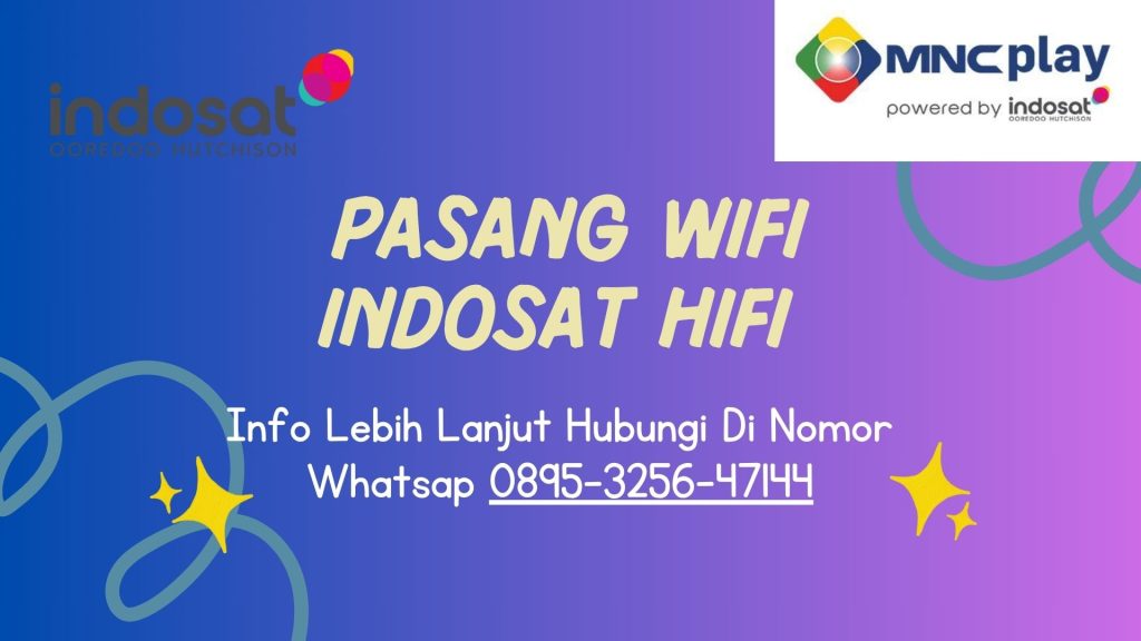 Pasang MNC Play WIFI Bekasi