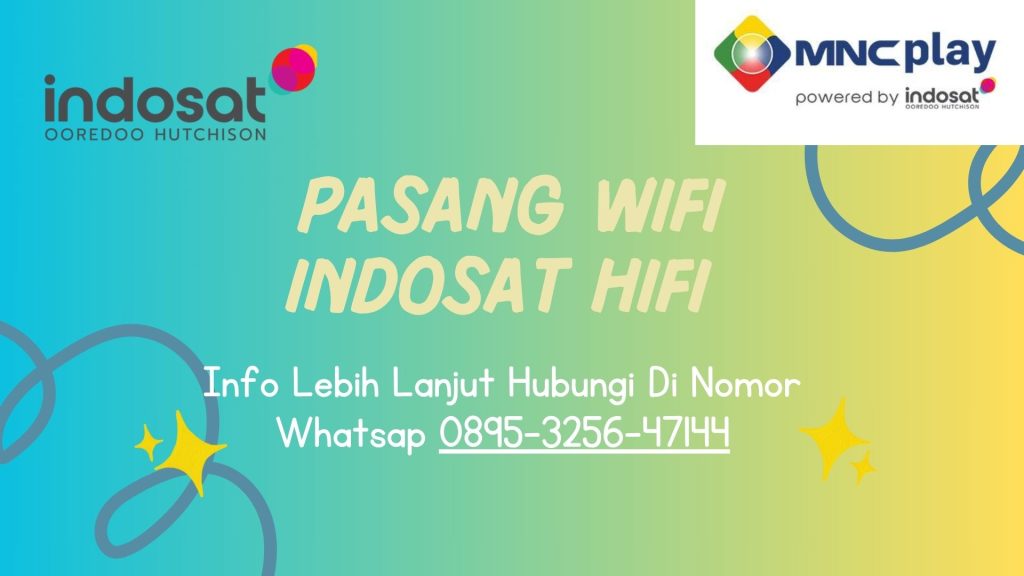Pasang Indosat Hifi Yogyakarta